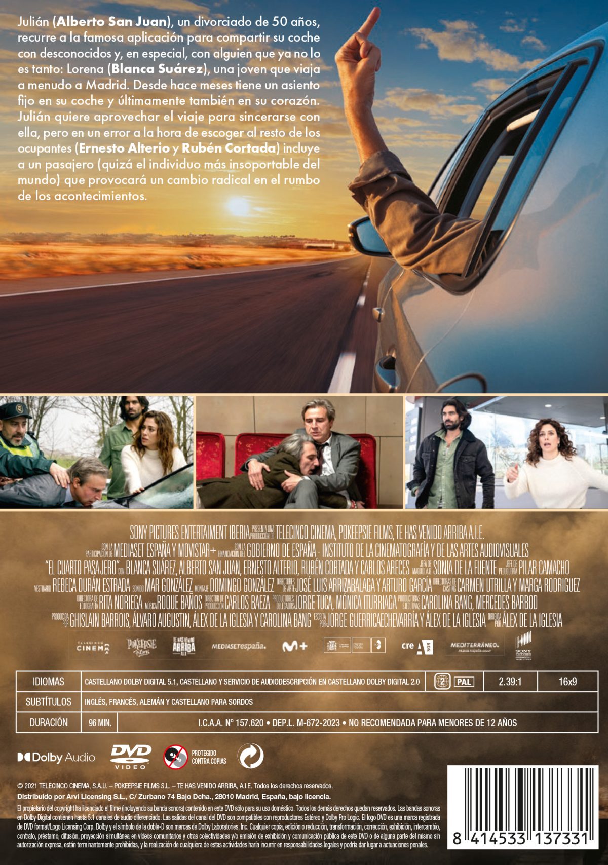 El cuarto pasajero (DVD)