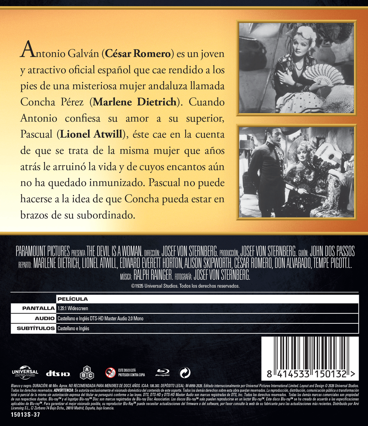 El diablo es una mujer (Blu-ray)