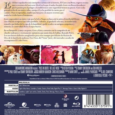 El gato con botas: El último deseo (Blu-ray)