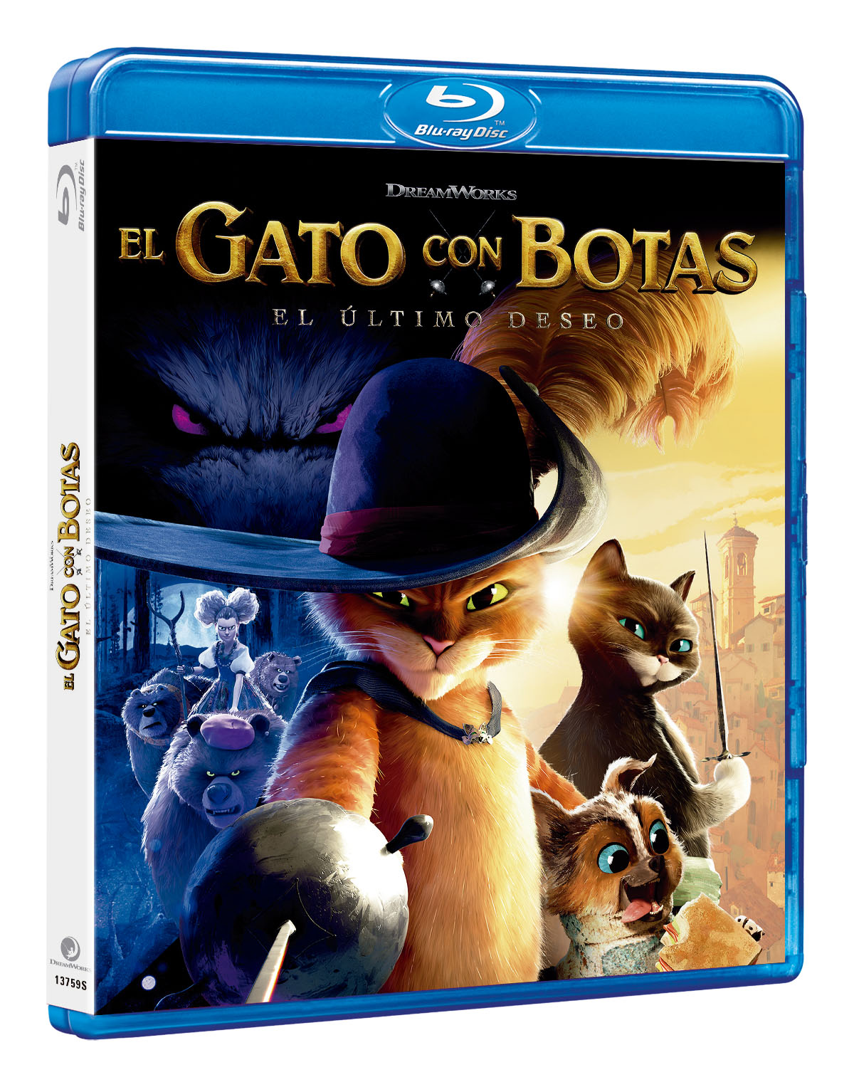 El gato con botas: El último deseo (Blu-ray)