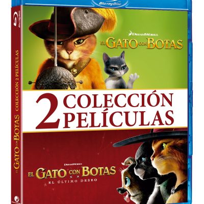 EL GATO CON BOTAS PACK 1-2 (BD) - 8414533137652 El gato con botas: Pack 1-2 (Blu-ray)