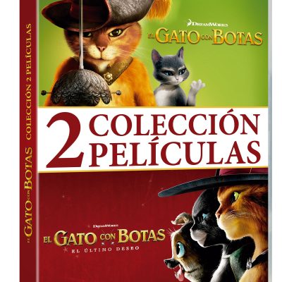 EL GATO CON BOTAS PACK 1-2 (DVD) - 8414533137645 El gato con botas: Pack 1-2 (DVD)