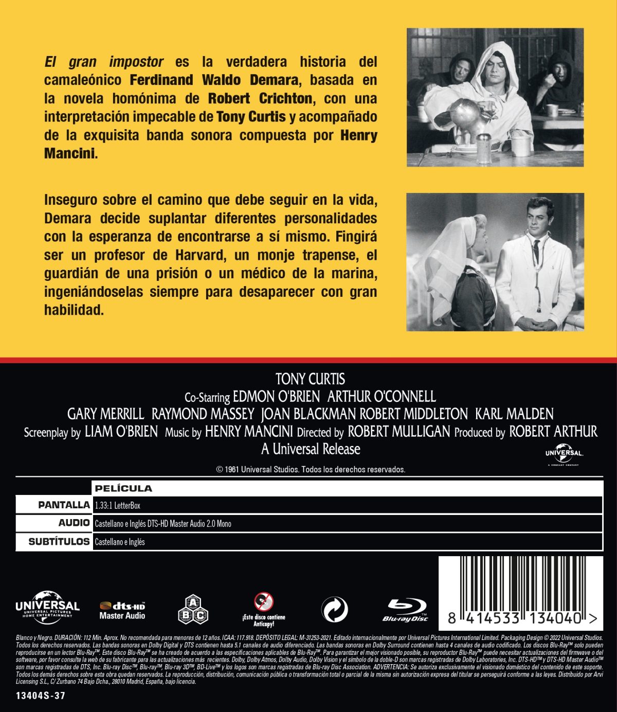 El gran impostor (Blu-ray)