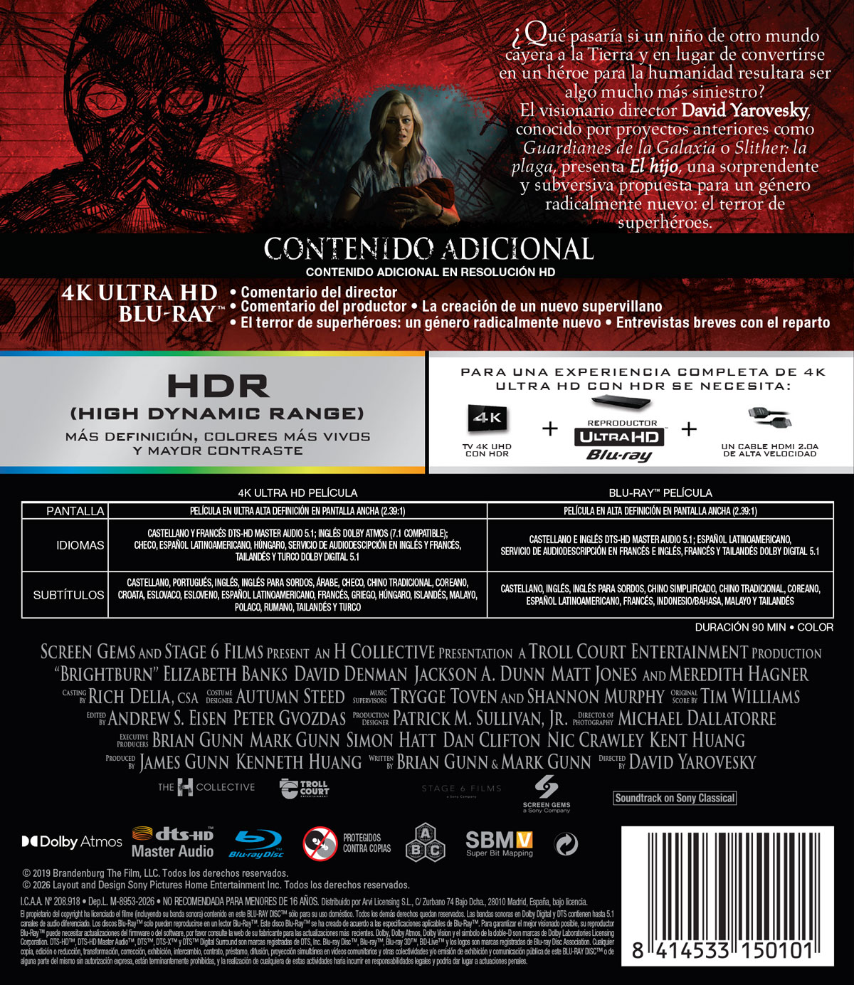 El hijo (4K UHD + Blu-ray)