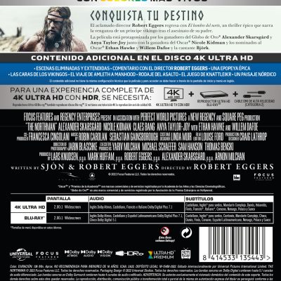 El hombre del norte (4K UHD + Blu-ray)