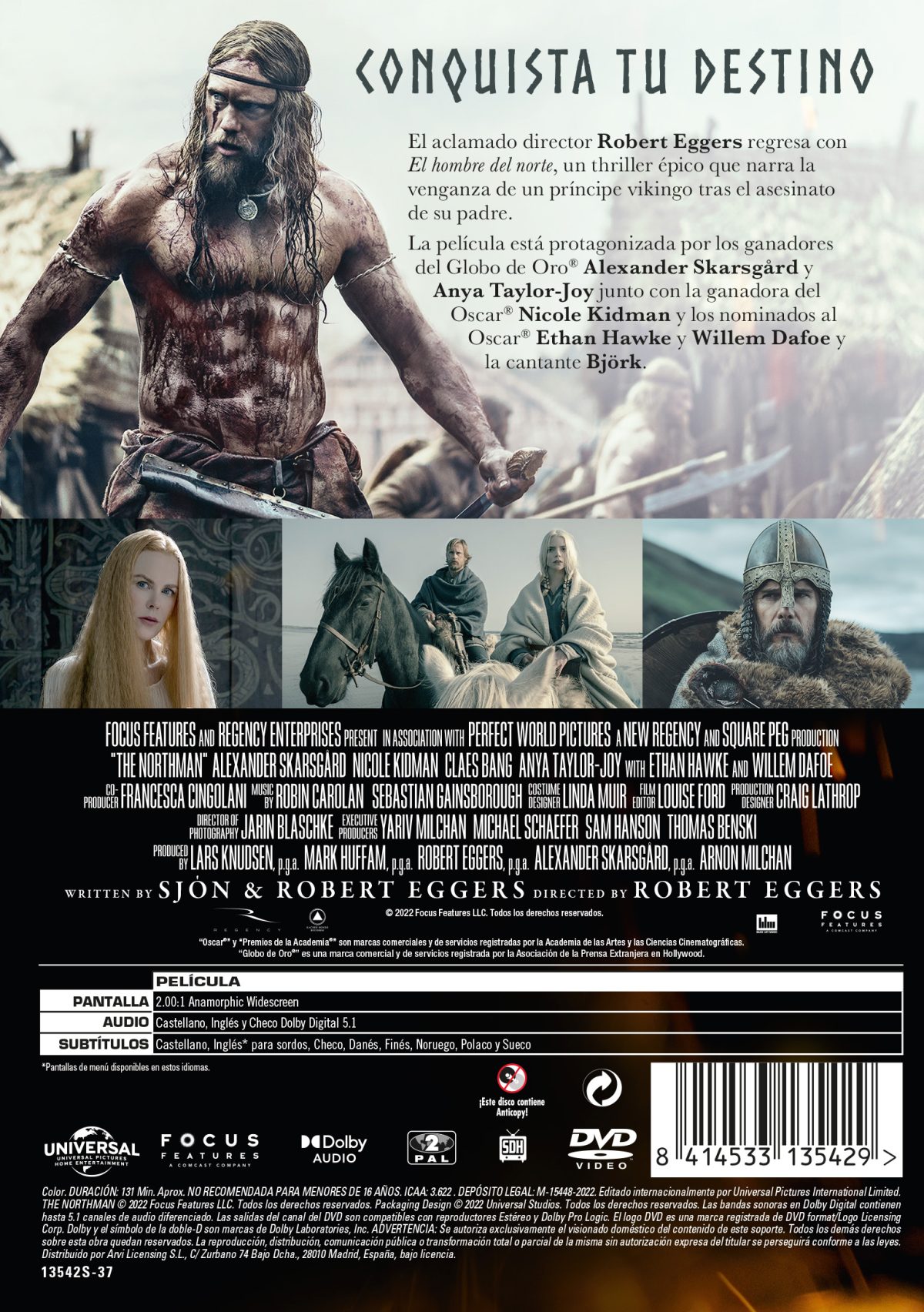 El hombre del norte (DVD)
