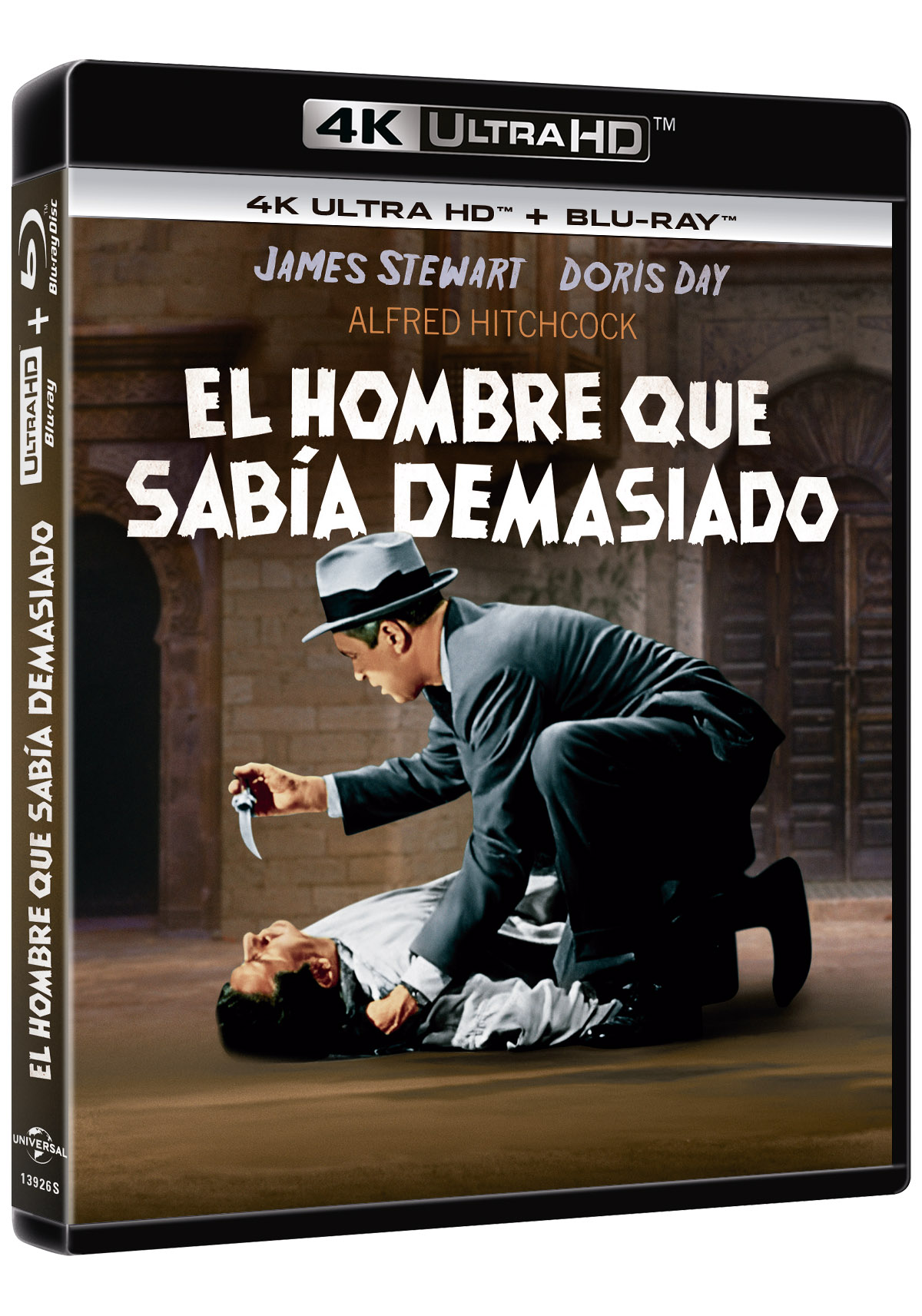 El hombre que sabia demasiado (4K UHD + Blu-ray)
