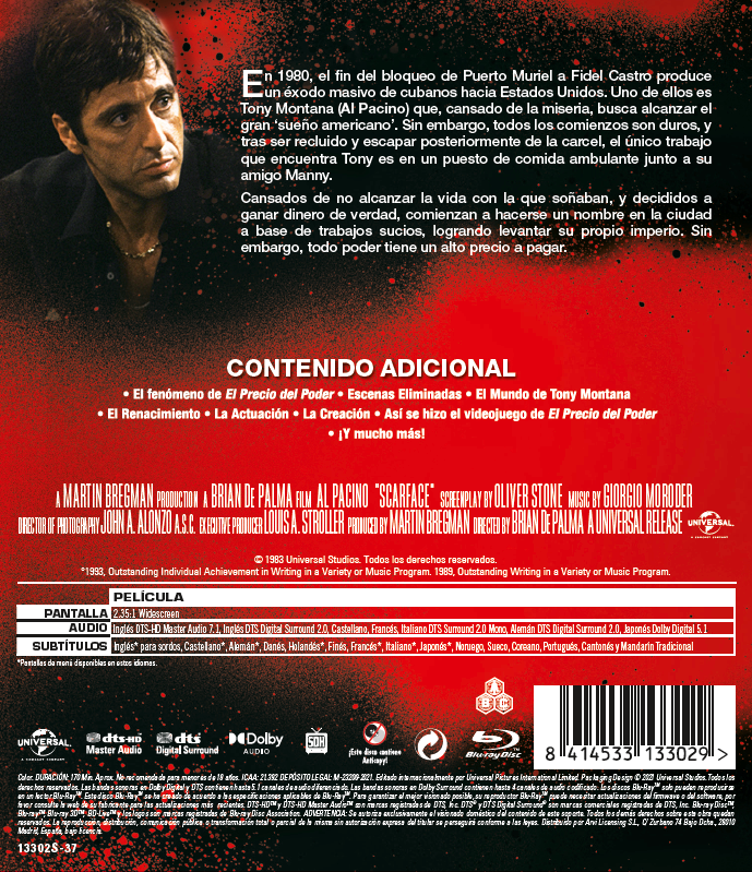 El precio del poder (Ed. 2021) (Blu-ray)