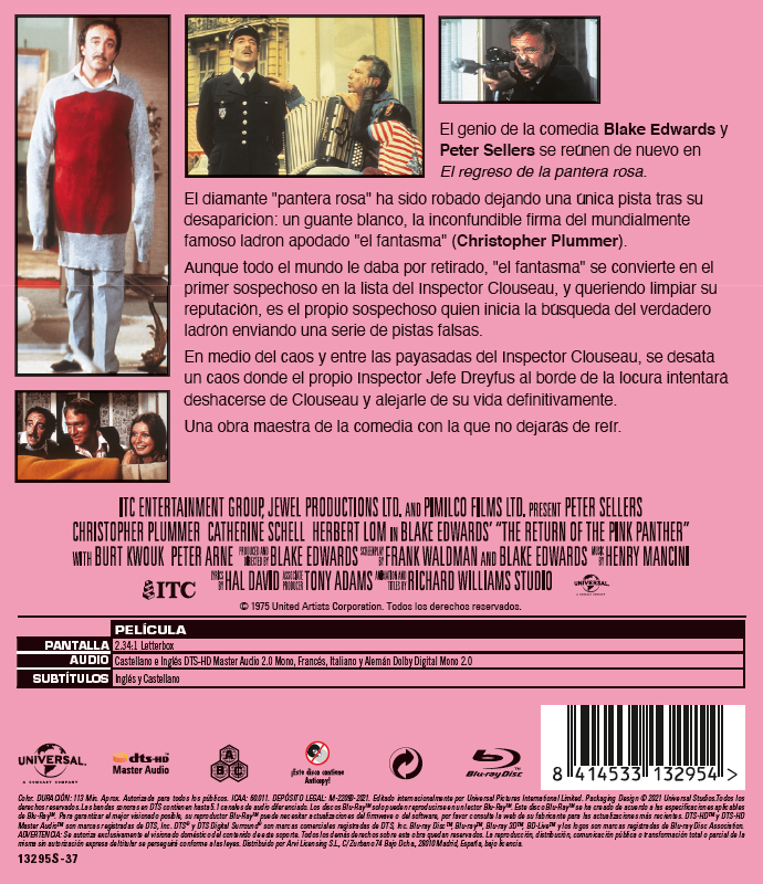 El regreso de la Pantera Rosa (Blu-ray)