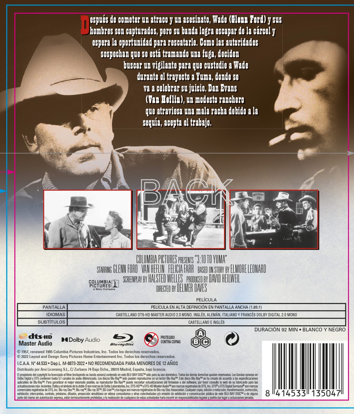 El tren de las 3:10 (Blu-ray)