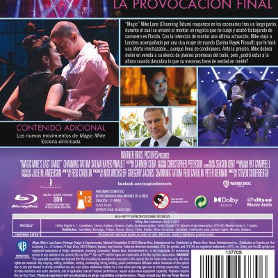 El último baile de Magic Mike (Blu-ray)
