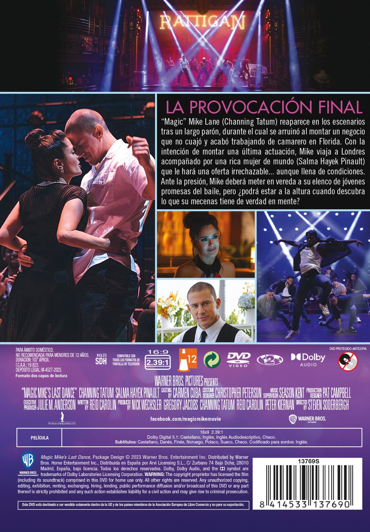 El último baile de Magic Mike (DVD)