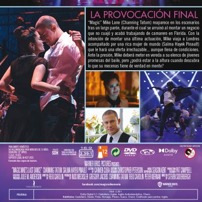 El último baile de Magic Mike (DVD)