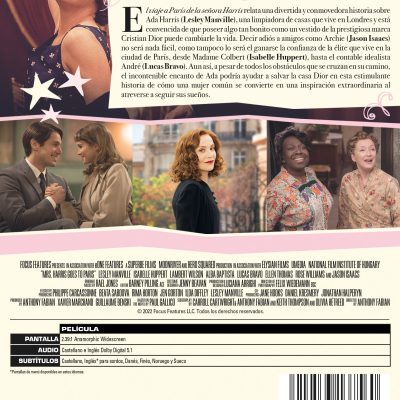 El viaje a París de la señora Harris (DVD)