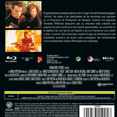 Eraser (Eliminador) (Blu-ray)