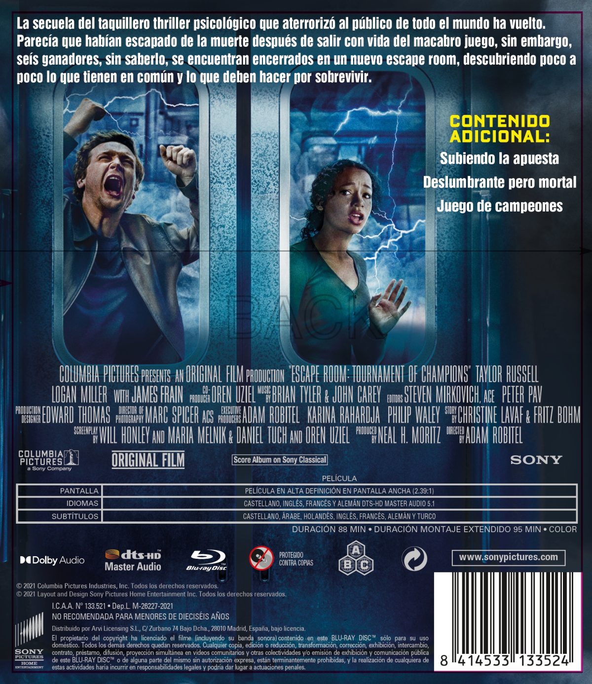 Escape Room 2: Mueres por salir (Blu-ray)