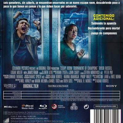 Escape Room 2: Mueres por salir (Blu-ray)