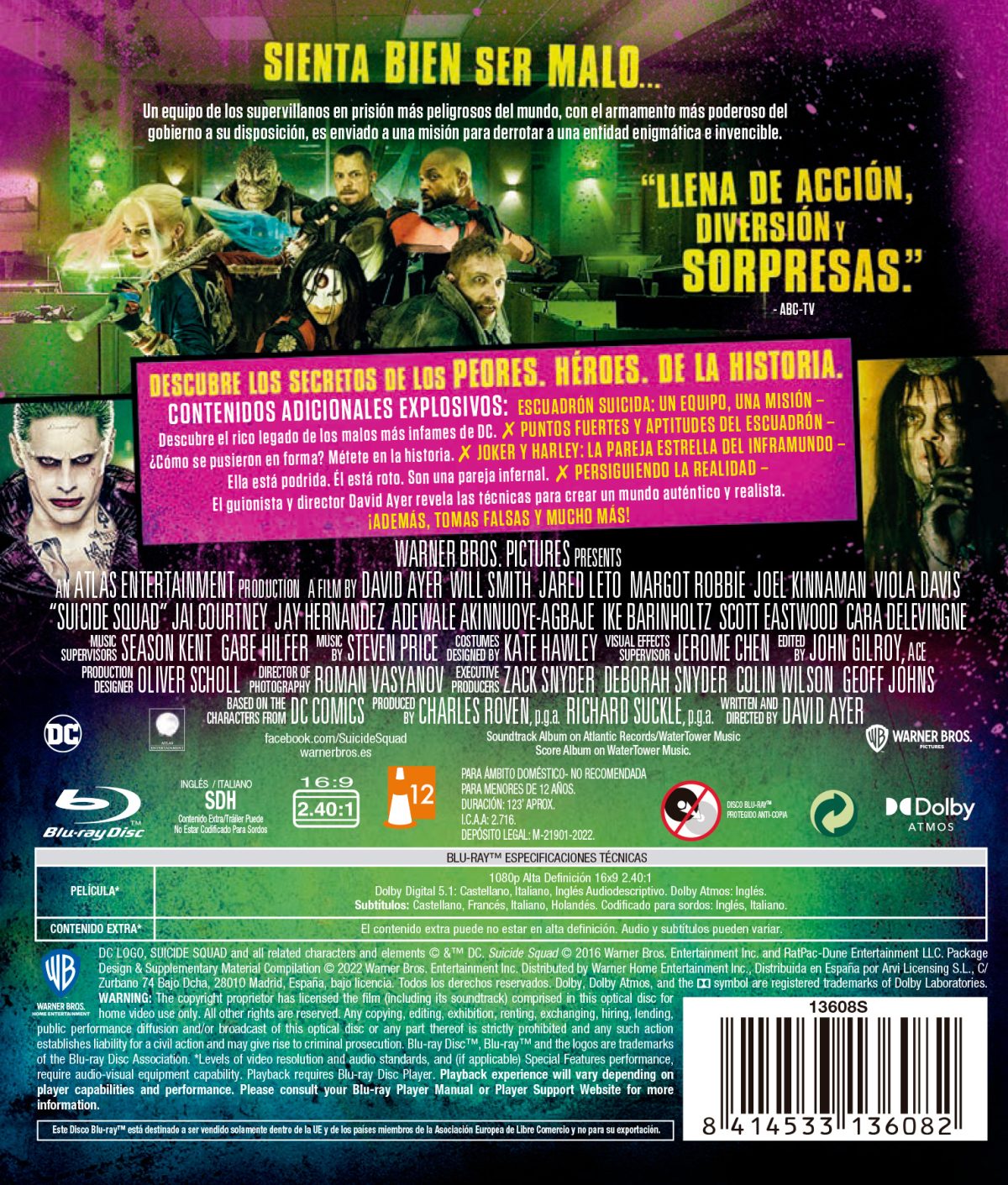 Escuadrón suicida (Blu-ray)