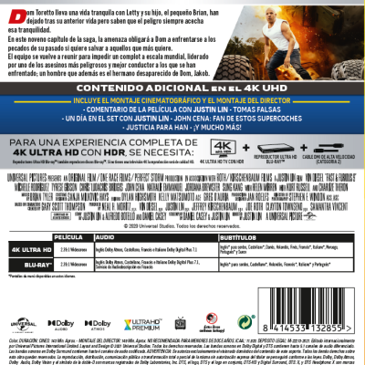 Fast & Furious 9 (4K UHD + Blu-ray)