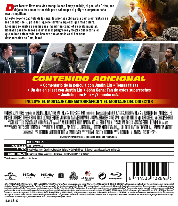 Fast & Furious 9 (Blu-ray)
