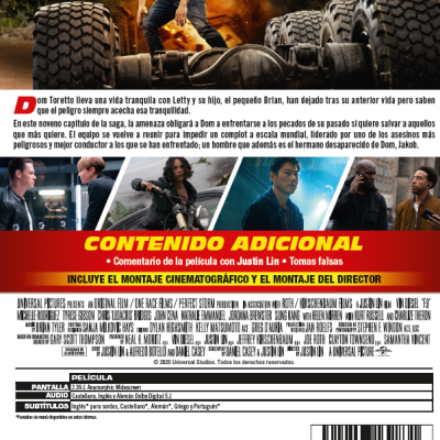 Fast & Furious 9 (DVD)