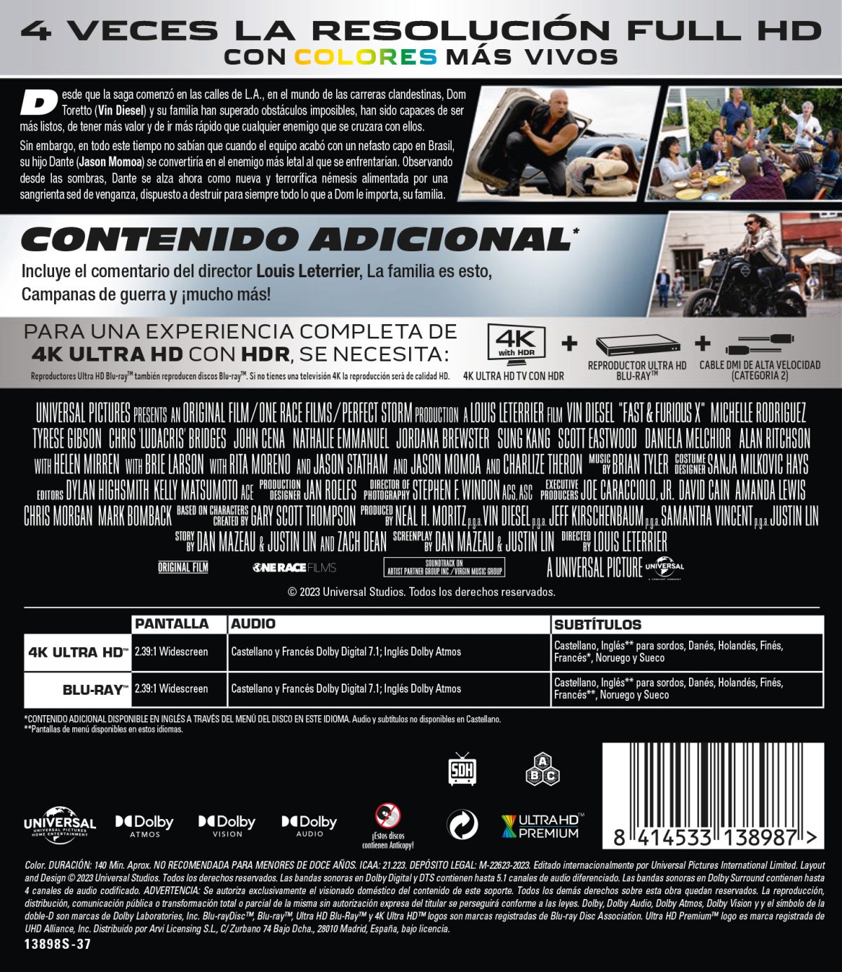 Fast & Furious X (4K UHD)