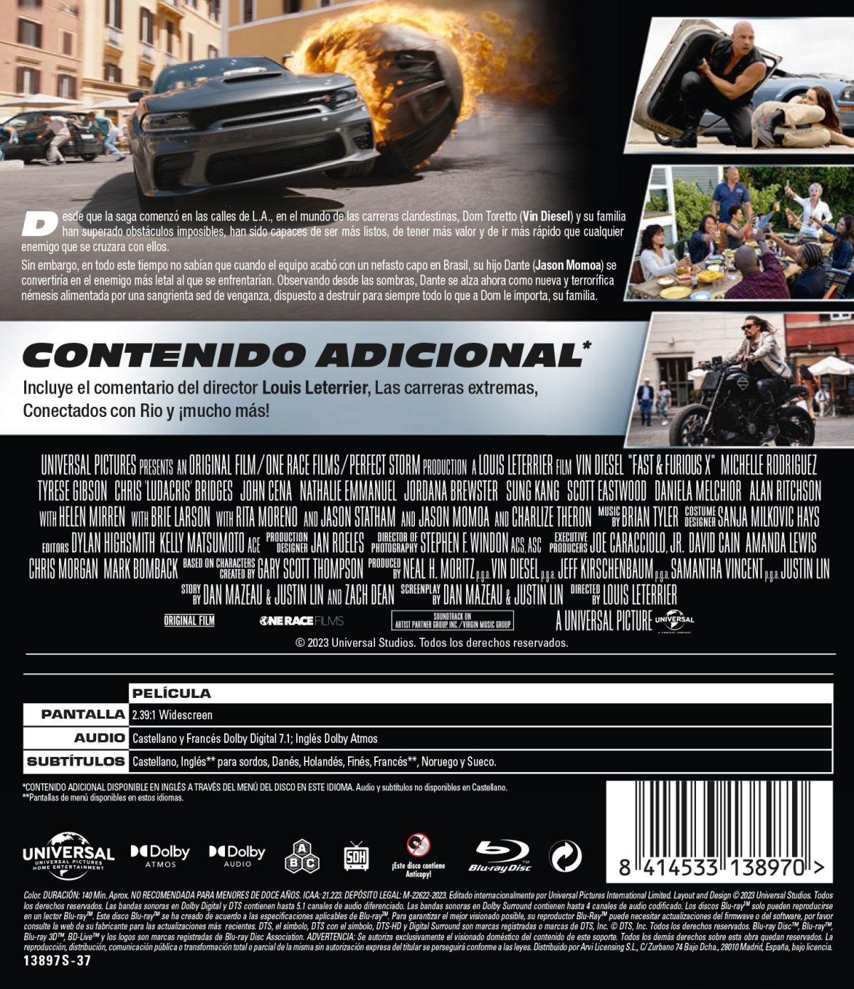 Fast & Furious X (Blu-ray)