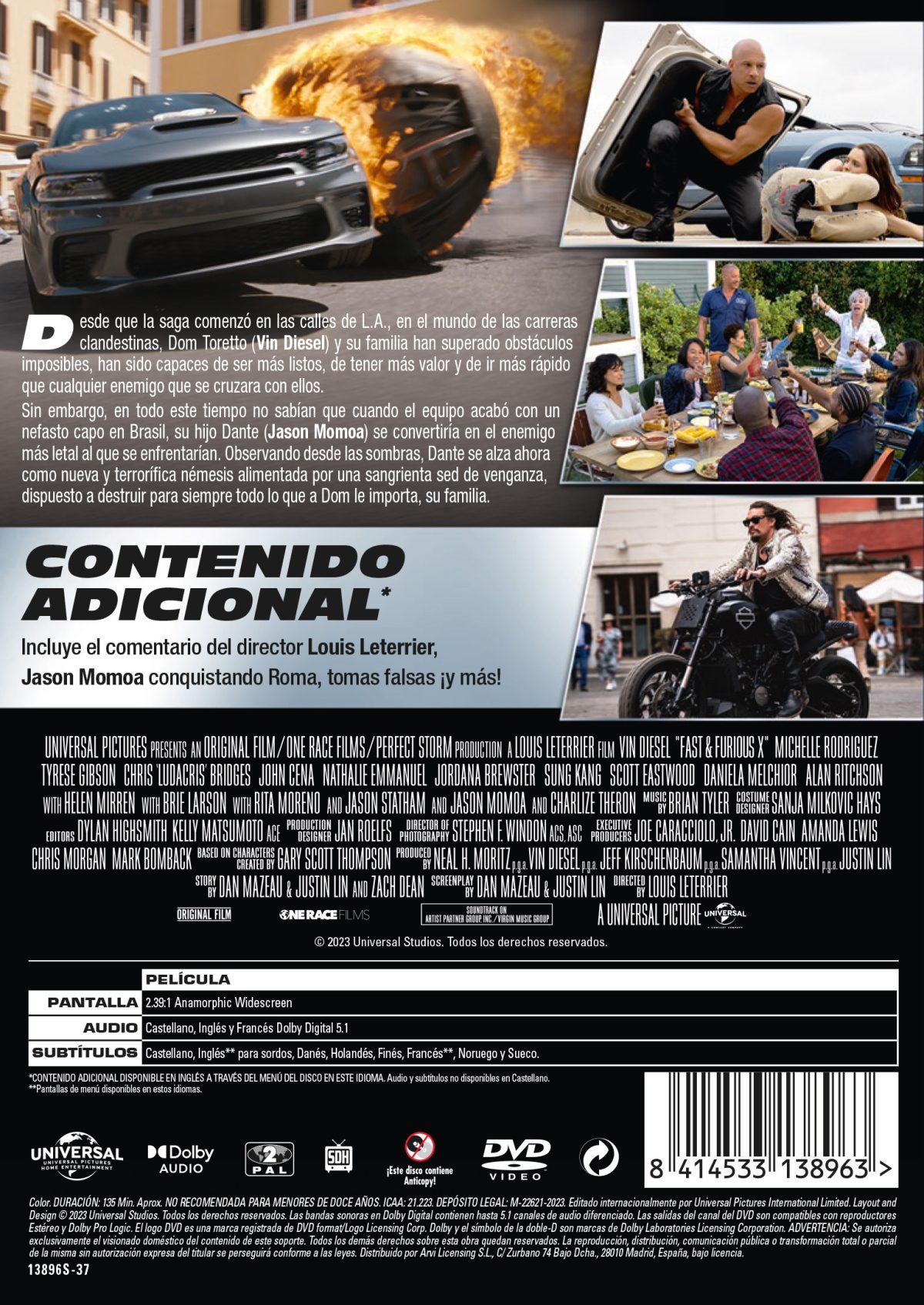 Fast & Furious X (DVD)