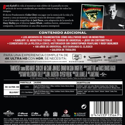 Frankenstein (4K UHD + Blu-ray)