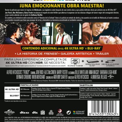 Frenesí (4K UHD + Blu-ray)