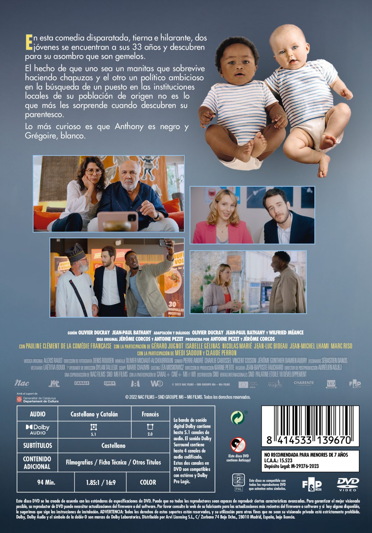 Gemelos pero no tanto (DVD)
