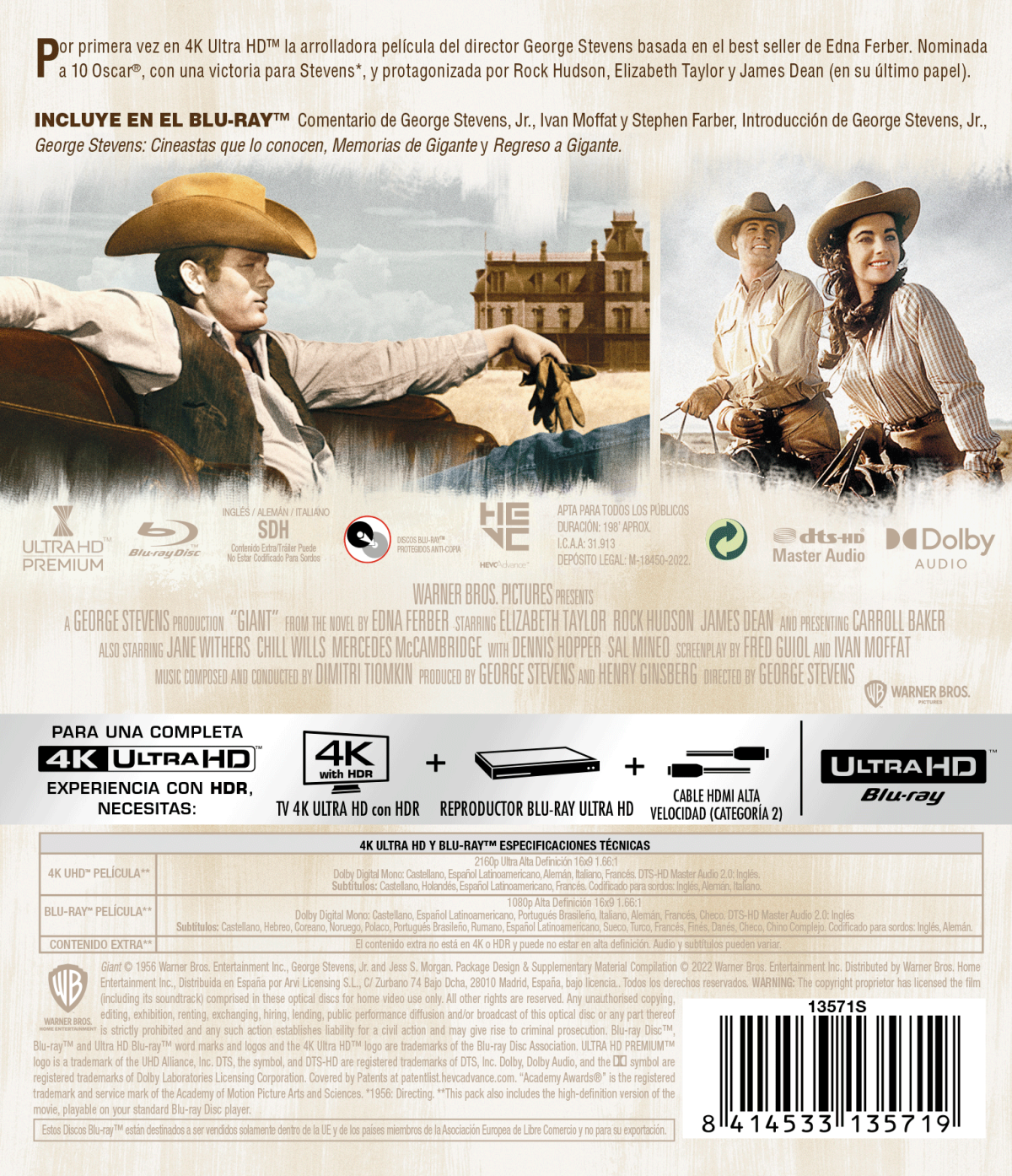 Gigante (4K UHD + Blu-ray)