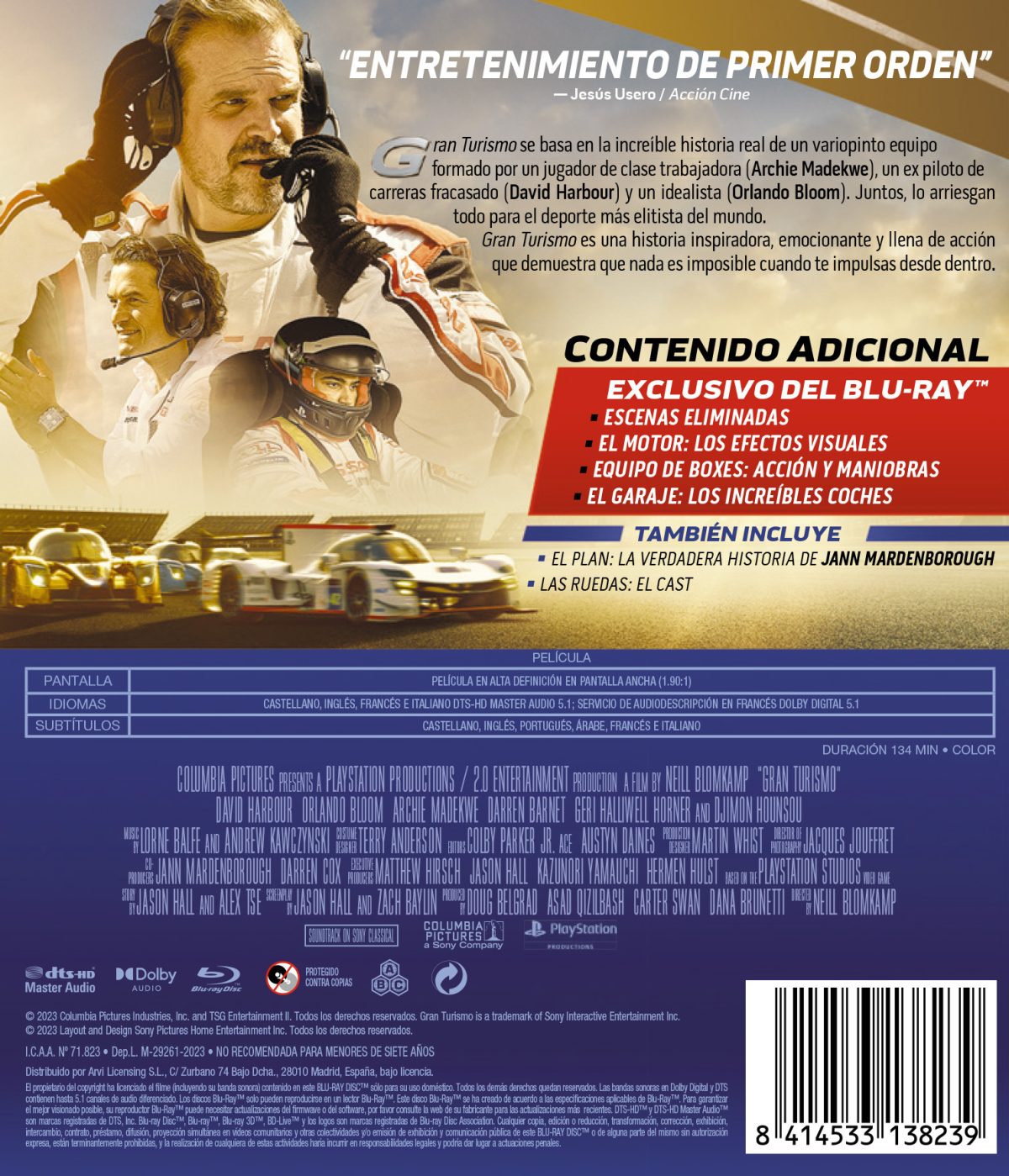 Gran Turismo (Blu-ray)