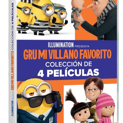 Gru mi villano favorito. Pack 1-4 (DVD)