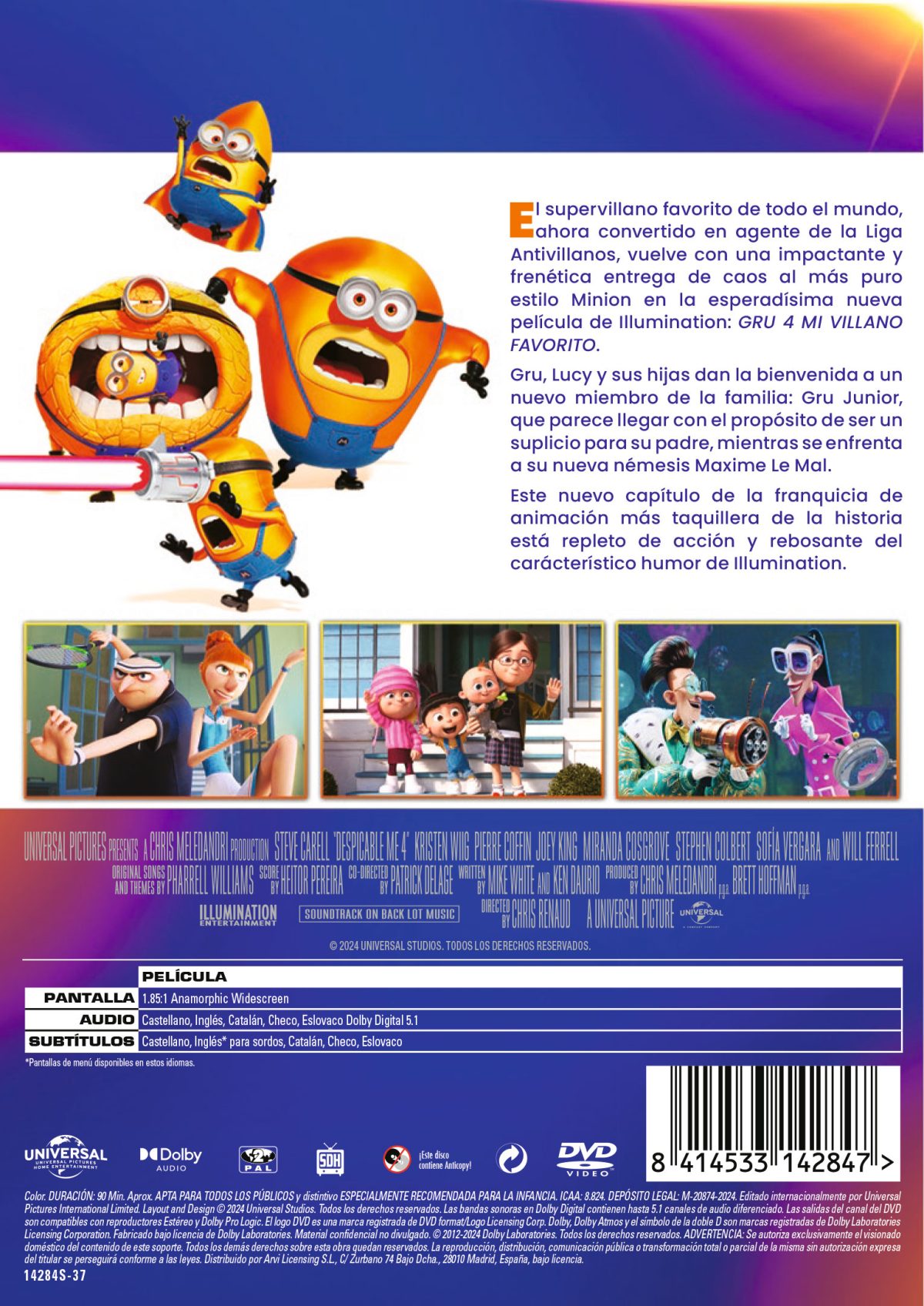 Gru mi villano favorito 4 (DVD)
