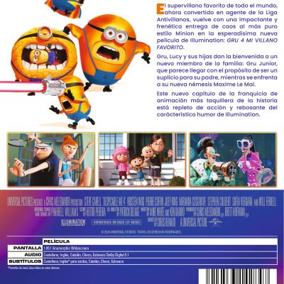Gru mi villano favorito 4 (DVD)