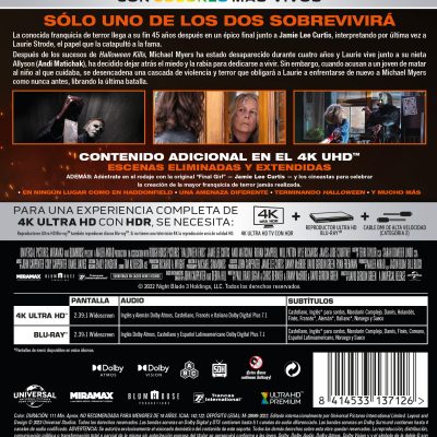 Halloween: El final (4K UHD + Blu-ray)