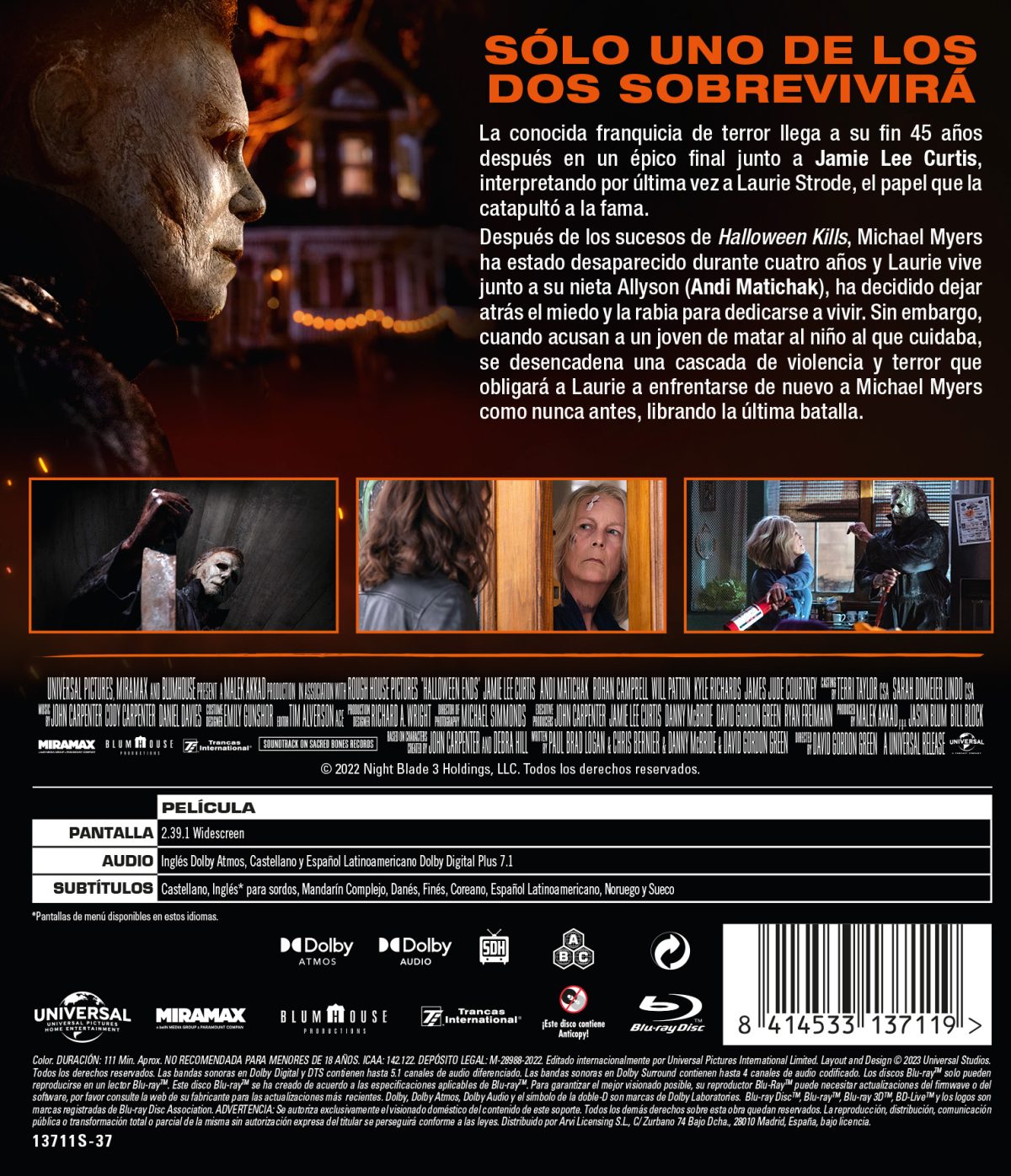 Halloween: El final (Blu-ray)