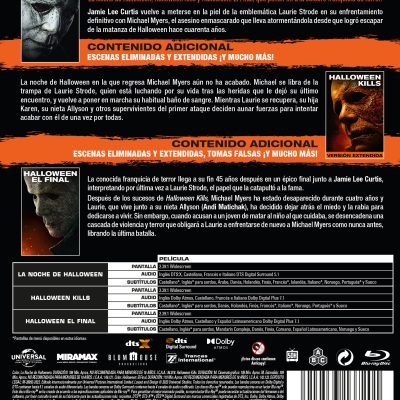 Halloween: Pack 1-3 (Blu-ray)