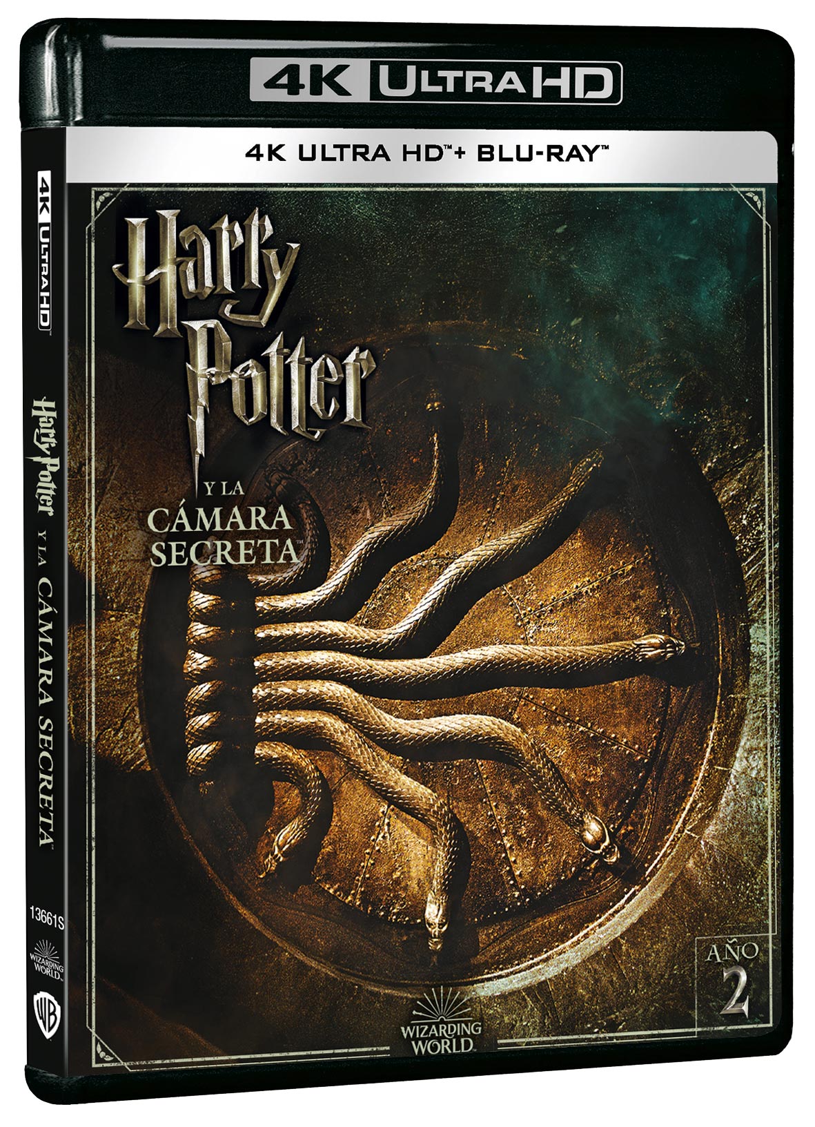 Harry Potter 2: La cámara secreta (4K UHD + Blu-ray)
