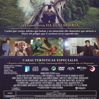 Harry Potter 2: La cámara secreta (DVD)