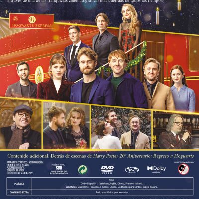 Harry Potter. 20º aniversario: Regreso a Hogwarts (DVD)