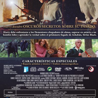 Harry Potter 3: El prisionero de Azkaban (DVD)