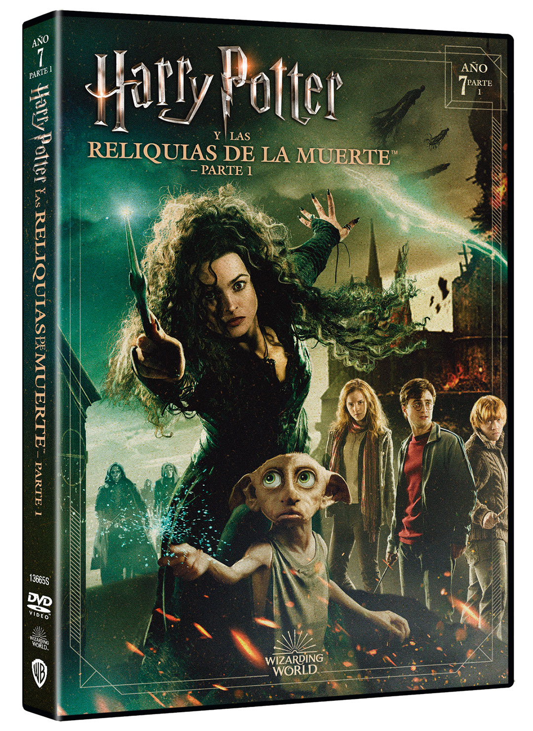 HARRY POTTER 7 LAS RELIQUIAS DE LA MUERTE (PARTE 1) (DVD) - 8414533136655 Harry Potter 7: Las reliquias de la muerte (Parte 1) (DVD)