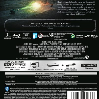 Harry Potter 8: Las reliquias de la muerte (Parte 2) (4K UHD + Blu-ray)