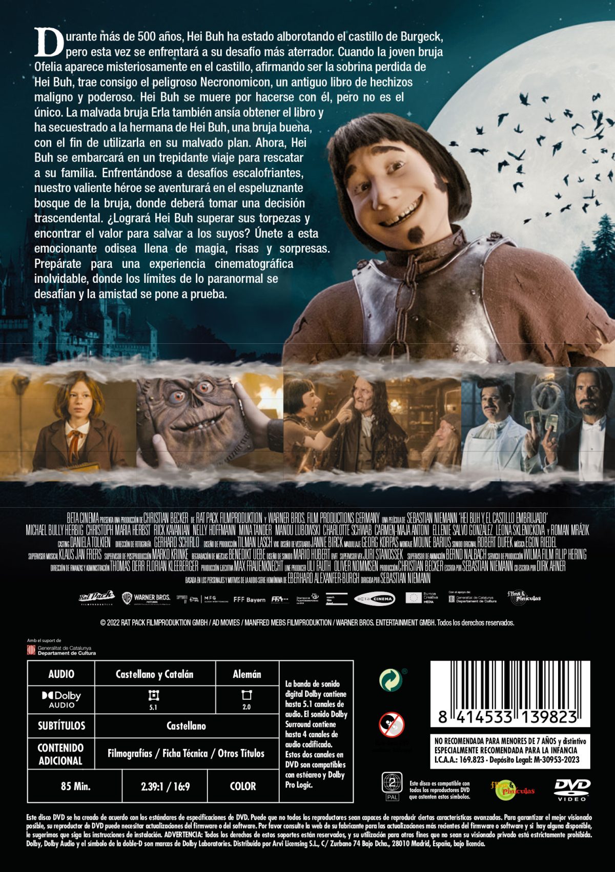 Hei Buh y el castillo embrujado (DVD)