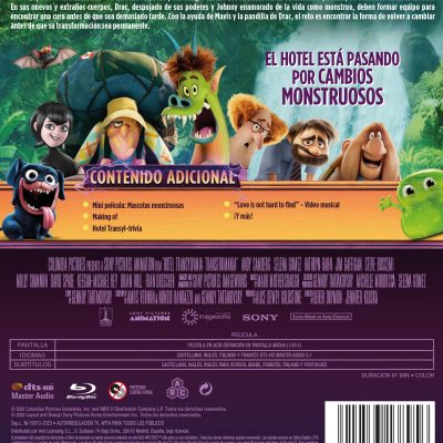 Hotel Transilvania 4: Transfomanía (Blu-ray)