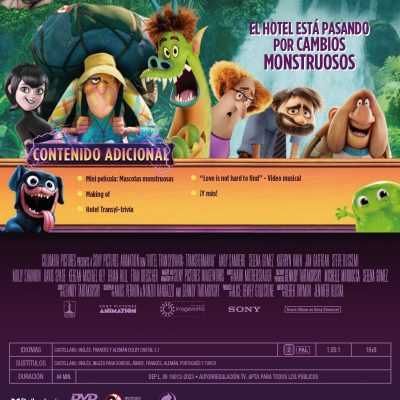 Hotel Transilvania 4: Transfomanía (DVD)