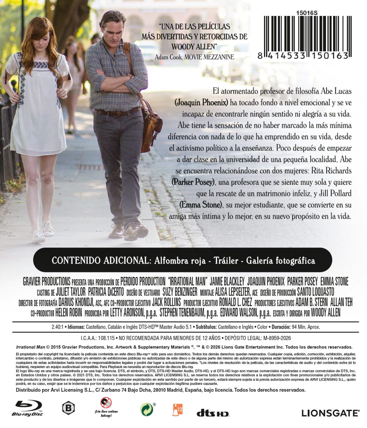 Irrational Man (Blu-ray)