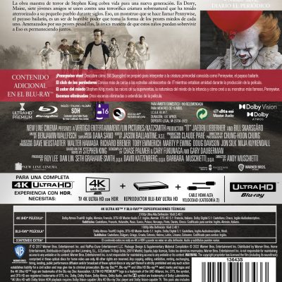 It Capítulo 1 (4K UHD + Blu-ray)